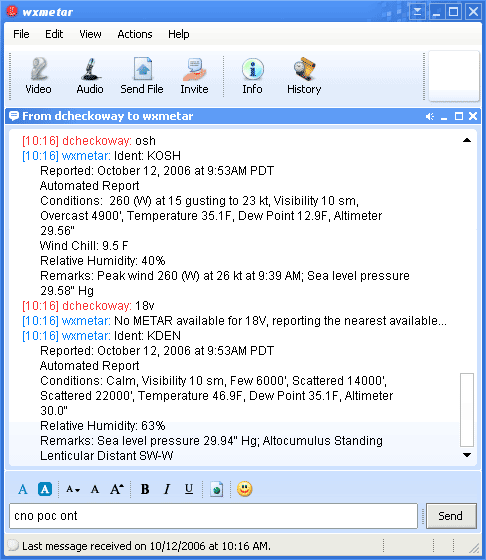 Sample NOTAMs